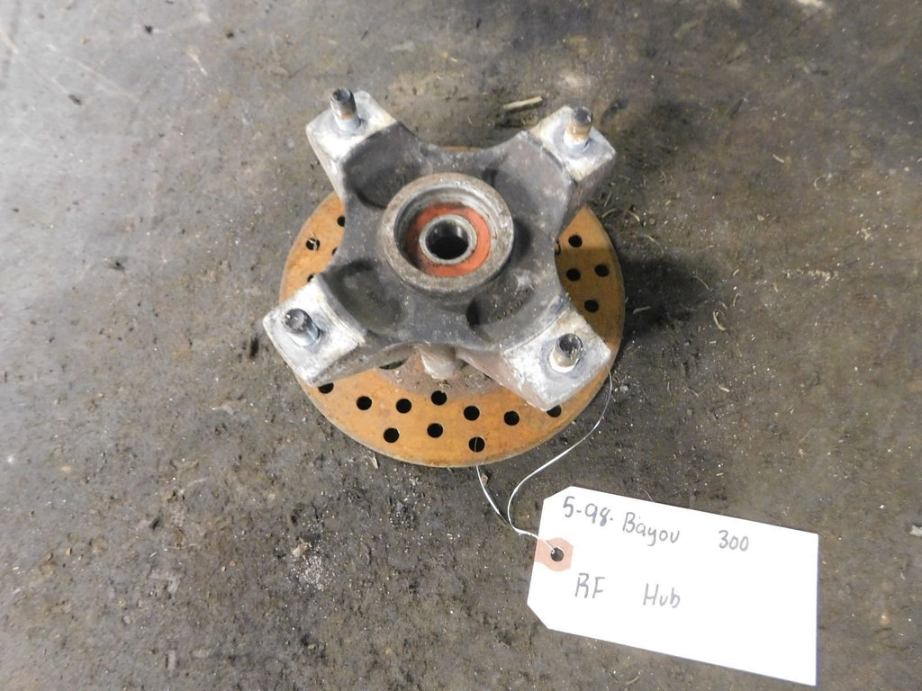 1998 Kawasaki Bayou 300 2x4 Right Front Wheel Hub