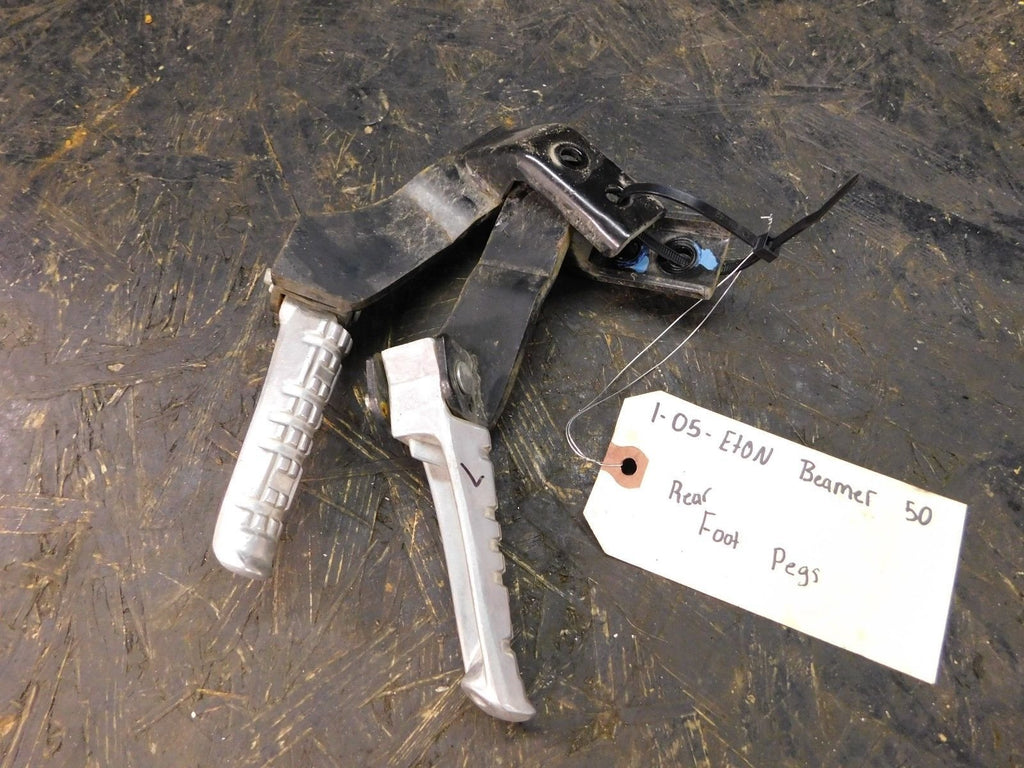 2005 E-TON Beamer Matrix 50cc Scooter Rear Foot Pegs