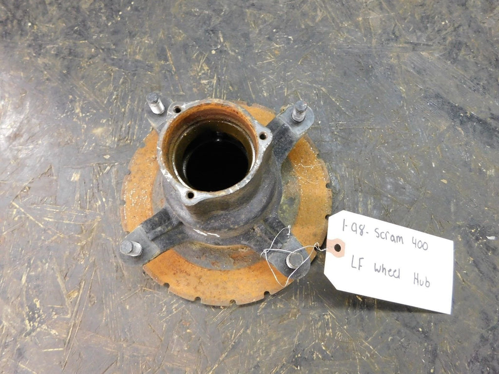 1998 Polaris Scrambler 400 4x4 Left Front Wheel Hub