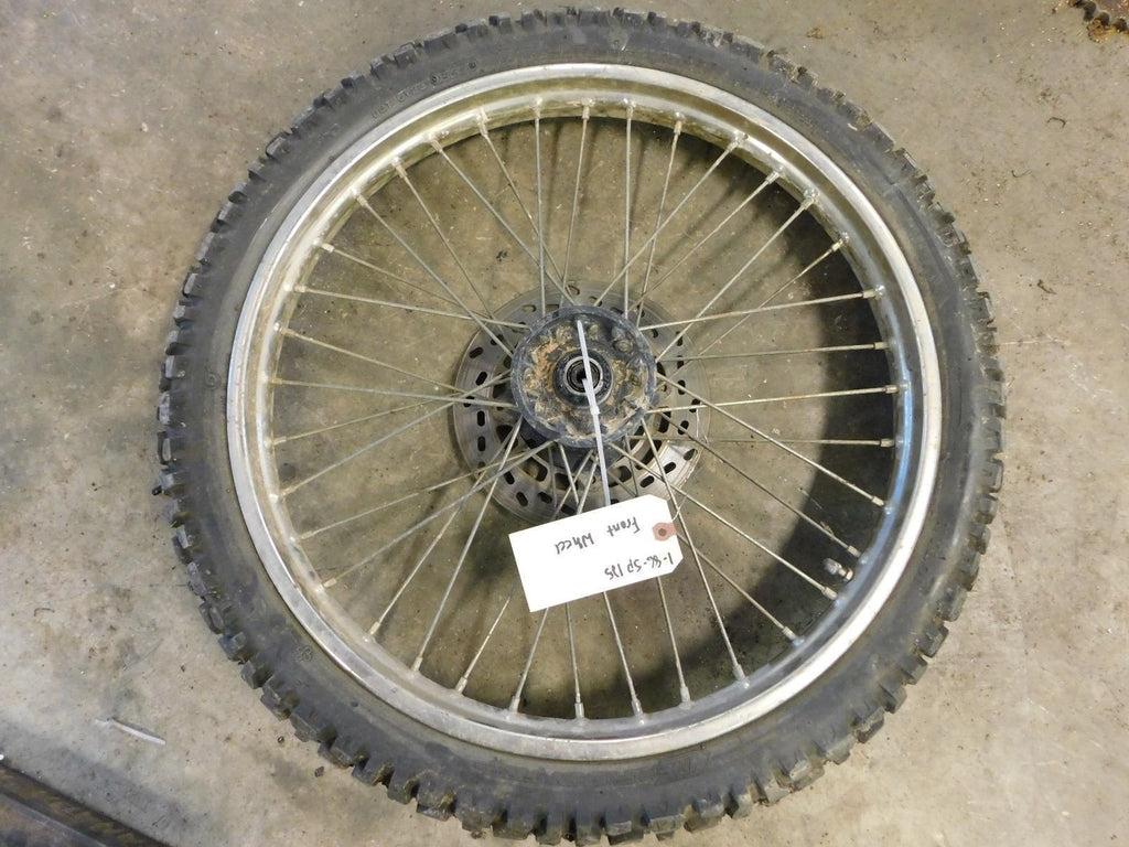 1986 Suzuki SP125 Front Wheel