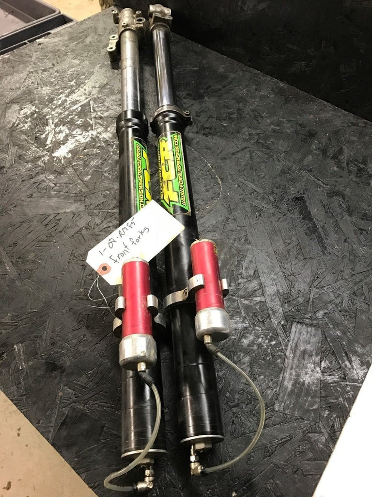 2008 Suzuki RM 85 FCR Front Forks w/ Reservoirs