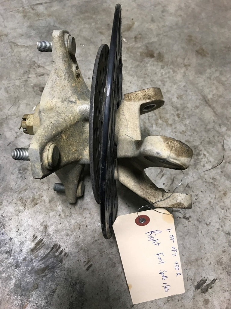 2009 Yamaha YFZ450R Right Front Spindle & Hub