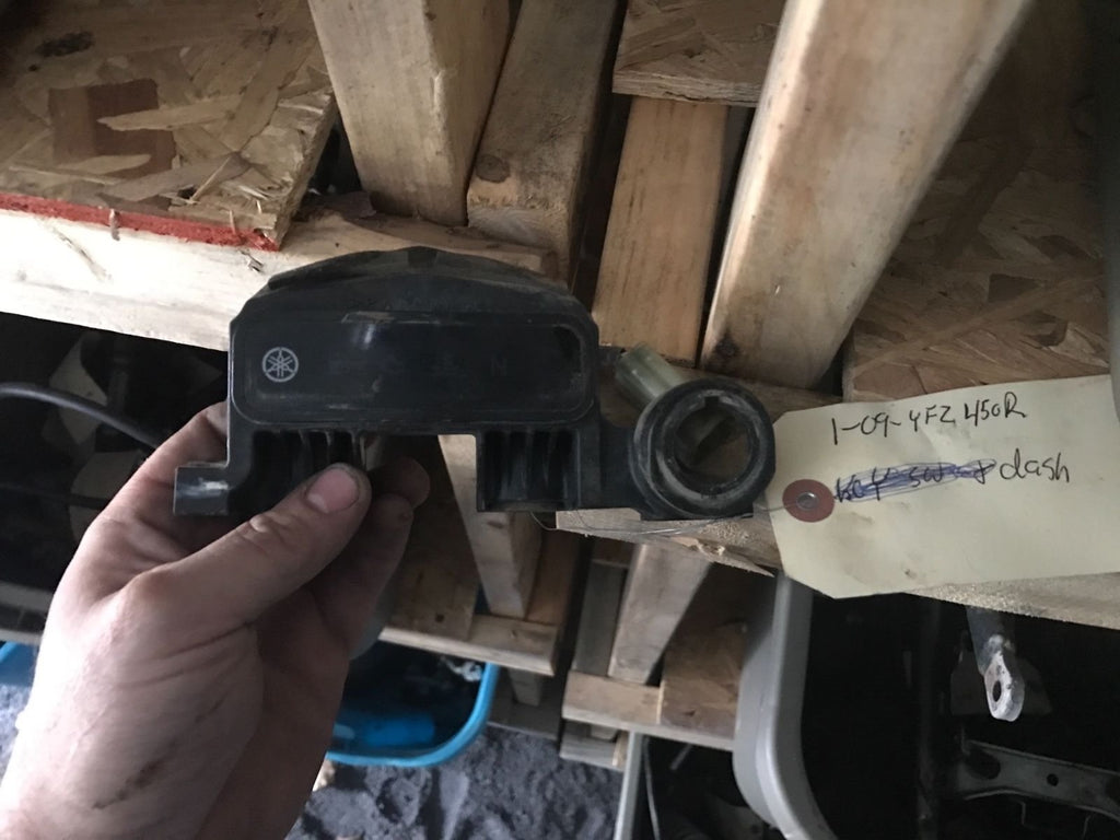 2009 Yamaha YFZ450R Dash