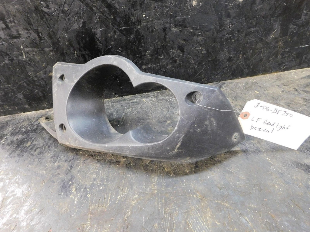 2006 Kawasaki Brute Force 750 Left Front Headlight Bezel