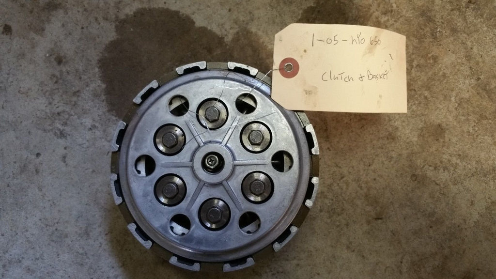 2005 Hyosung Comet 650R Clutch Basket - COMPLETE