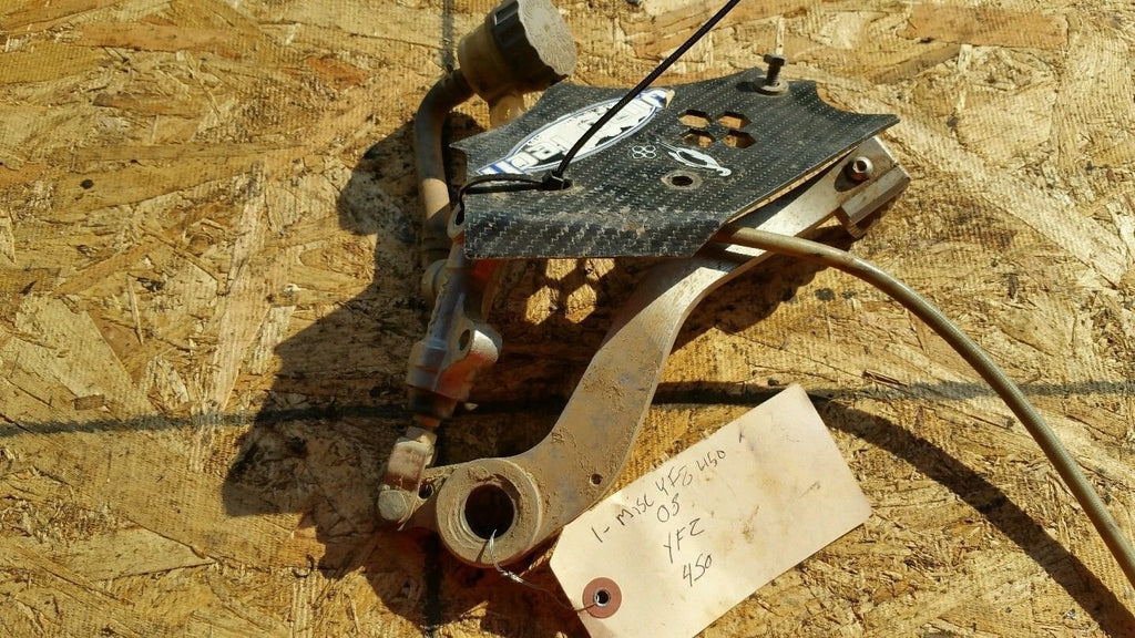 Yamaha YFZ 450 Rear Master Cylinder w/ DG Brake Pedal