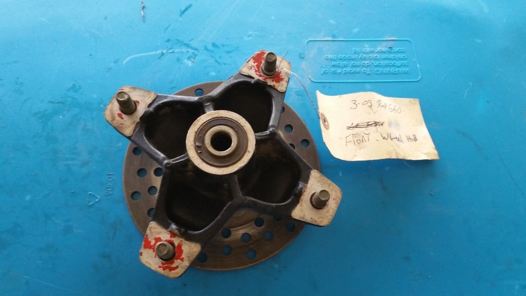 2003 Yamaha Raptor 660 Front Wheel Hub