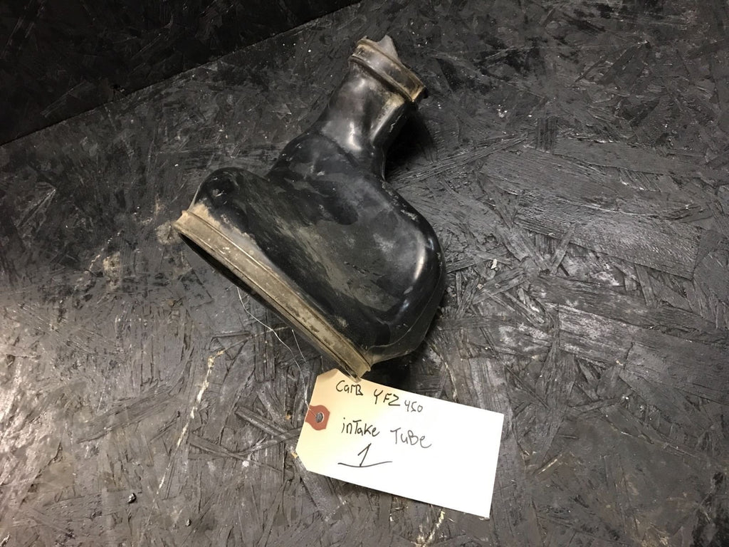 Yamaha YFZ 450 Carb Model Intake Tube #1