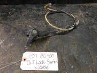 2007 Arctic Cat 400 Differential Lock Switch w/ Cable