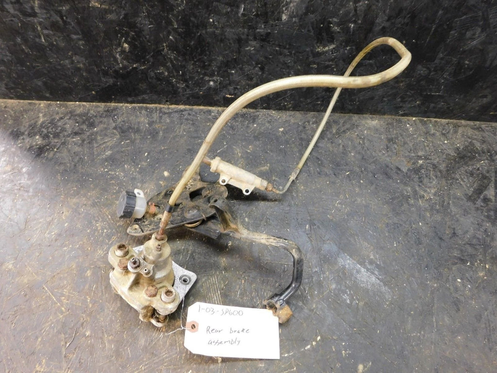 2003 Polaris Sportsman 600 Rear Brake Assembly-Caliper / Master Cylinder / Pedal