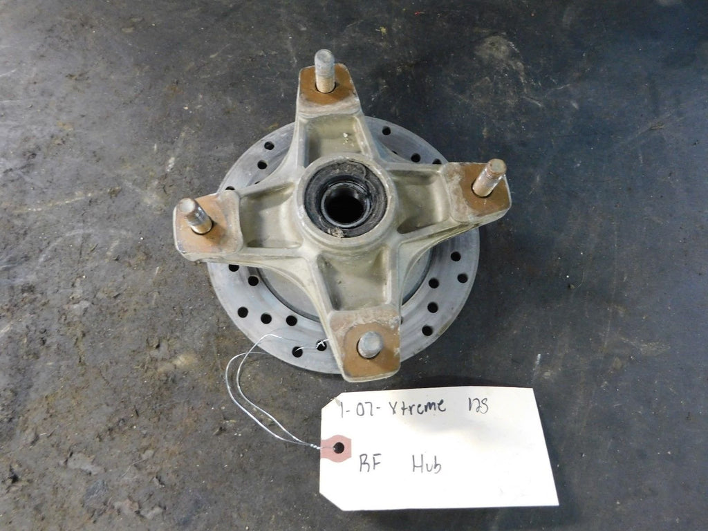 2007 Xtreme Typhoon 125 Right Front Wheel Hub