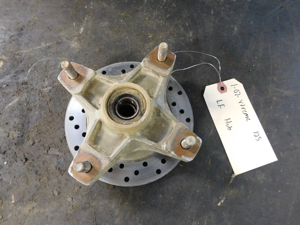 2007 Xtreme Typhoon 125 Left Front Wheel Hub