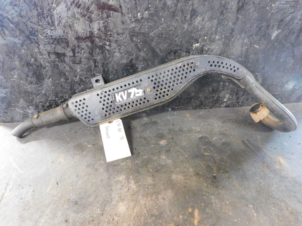 1978 Kawasaki KV75 Exhaust