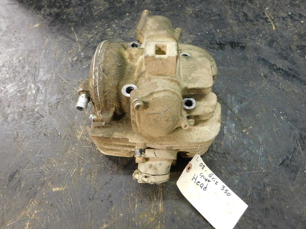 2008 Yamaha Grizzly 350 SRA Cylinder Head Complete w/ Cam