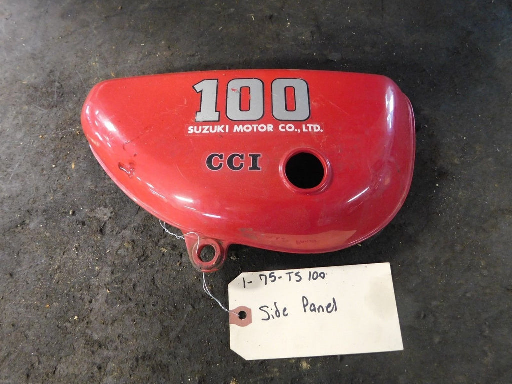 1975 Suzuki TS100 Side Plastic Panel