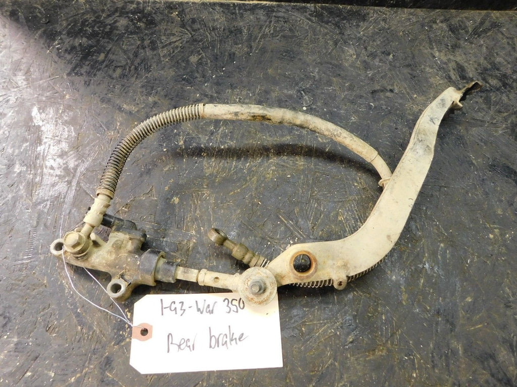 1993 Yamaha Warrior 350 Rear Brake Master Cylinder & Pedal