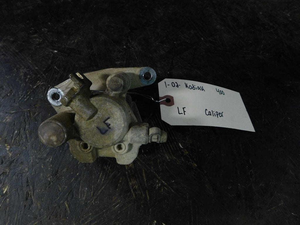2002 Yamaha Kodiak 400 4x4 Left Front Brake Caliper